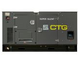 Дизельный генератор CTG 688YU в кожухе с АВР