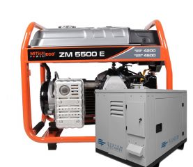 Бензиновый генератор Eco ZM5500-E