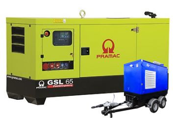 Дизельный генератор Pramac GSL65D 440V