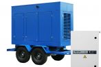 ТСС ЭД-250-Т400-2РПМ2 в погодозащитном кожухе на прицепе с АВР