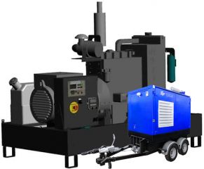 Дизельный генератор Pramac GBW 25 P 240V