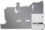 АМПЕРОС АД-60-Т400-P (Проф) в кожухе с АВР